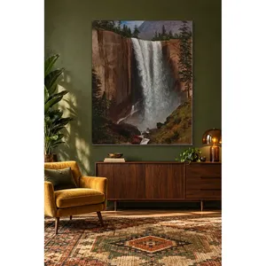Impression sur toile Fida Bierstadt Vernal Falls - Product Image 4