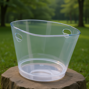 Secchiello portaghiaccio Metacrilato (36,7x36,5x26,8cm) para 6 botellas IDEAL Transparente 3026 - Product Image 3