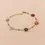 Pulsera de Cuentas Estilo Boho Chapada en Oro de 18K para Mujer, Brazaletes Coloridos de Aleación de Zinc con Números y Patrones de Animales, Regalo - Product Image 6