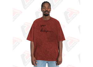 Élégant hommes lavage à l'acide t-shirt doux à la mode confortable - Product Image 6