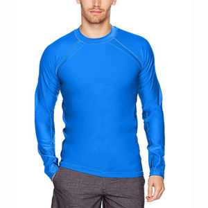 Short de surf en spandex à sublimation personnalisée et tendance Concevez vos propres chemises de compression à manches longues MMA Rash Guard pour hommes - Product Image 5