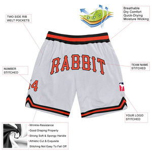 2025 Custom Men's <b>Basketball</b> <b>Shorts</b> High Quality Breathable Mesh Embroidered Logo Running <b>Short</b> Plain Dyed Spring Style - Product Image 4