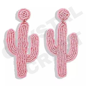 Quirky Parrot Parties Special Fashion Dangle Earrings New Arrival <b>Cross</b>-Border Handmade Beads Sweet Sequins Trendy Creative - Product Image 2