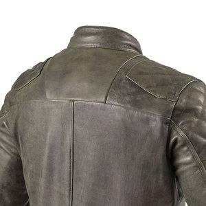 Chaquetas de motociclista para hombre hechas a medida con cuello levantado de manga completa y resistente al viento para uso al aire libre incluye embalaje personalizado - Product Image 6