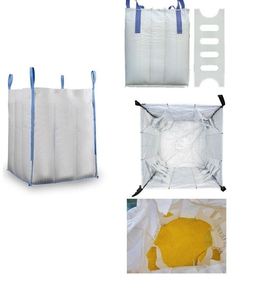 Bolsas FIBC de PP Tejido de 1000 kg y 1500 kg con Garantía de Fábrica, Bolsas Grandes a Granel para Arena y Piedra - Product Image 5