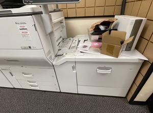 Copiadoras de Producción Pro MFP5100 Nuevas de Alta Calidad – Completamente Equipadas con Finalizador de Folletos + Fiery - Product Image 4