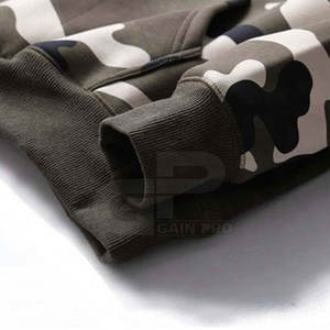 Sweats à capuche camouflage pour hommes, style pull, coupe confortable pour la mode de rue, les activités de plein air et le port quotidien - Product Image 3