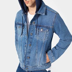 Veste en jean bleu de haute qualité pour homme, idéale pour l'hiver, style streetwear superposé, durable, respirante, séchage rapide, antibactérienne, entièrement boutonnée - Product Image 6