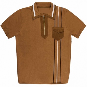 Entreprise de fabrication de polos de haute qualité Logo personnalisé Vêtements de golf à manches courtes Chemises polo pour hommes Chemises de golf pour adultes - Product Image 1