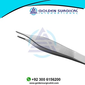 Pinzas para trasplante de cabello, pinzas Adson, pinzas médicas quirúrgicas TC para pulgar, pinzas - Product Image 3