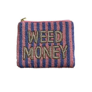 Wholesale Ladies LOVE Theme Beaded Coin Purse - Romantic Heart Rhinestone Mini Clutch Valentines <b>Gift</b>, Bridesmaid (MOQ 50, OEM) - Product Image 4