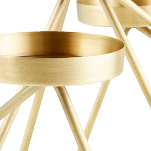 Decorative Gold Multi Pillar <b>Candle</b> <b>Holder</b> for Home Decoration Modern Handmade T-Light <b>Candle</b> <b>Holder</b> Candelabra 7 Arm <b>Candle</b> - Product Image 2