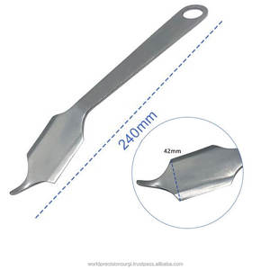 Retracteur chirurgical orthopédique manuel de précision Hohmann en acier inoxydable, kit chirurgical pour exposition osseuse, chirurgie traumatique, clinique, CE - Product Image 1