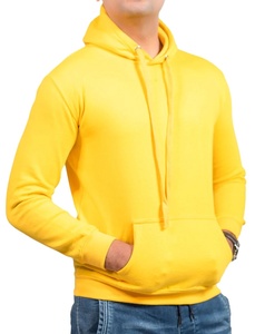 Jersey de algodón de alta calidad con logotipo personalizado Drop Training Jogging Wear Fleece Sudadera con capucha de gran tamaño para hombres - Product Image 4