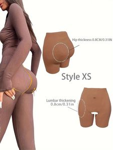 Силиконовые брюки для увеличения бедер подтяжка ягодиц для женщин подходит для талии Окружность 64 см-130 см, толщина 0,8 см - Product Image 3