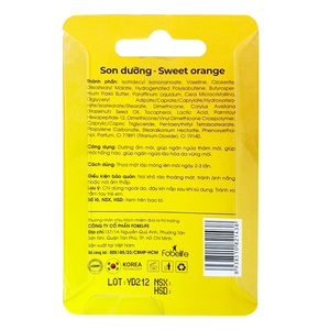 Baume à lèvres à l'orange douce avec formule hydratante naturelle pour le soin quotidien des lèvres, services OEM et étiquetage privé - Product Image 5