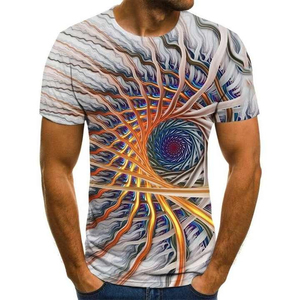 Servicio OEM Camisetas de Verano de Manga Corta para Hombre Sublimadas Venta en Línea Diseño de Logotipo Personalizado Camisetas Sublimadas para Adultos - Product Image 6