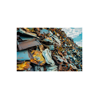 Déchets électroniques (e-waste) : Cartes mères d'ordinateurs et de téléphones portables pour la fusion de ferraille de fer HMS1 et 2
