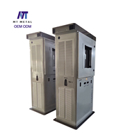 Fabrication sur mesure de tôles métalliques, boîtier résistant aux intempéries avec indice de protection IP, armoire métallique pour station de recharge de véhicules électriques en extérieur
