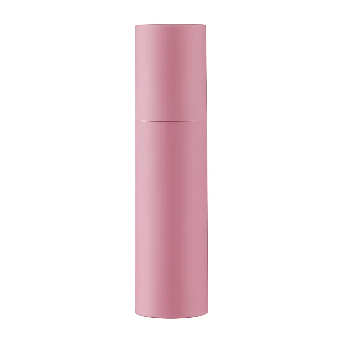 Роскошный 50 мл безвоздушный насос распылитель бутылка PP пластиковая пустая розовая бутылка для ухода за кожей упаковка горячего тиснения