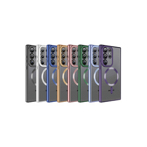 Funda de Silicona Líquida ASMA Setro Edition Premium para Carga Inalámbrica Magsafe para Samsung Galaxy S23 Ultra con Recubrimiento - Product Image 2