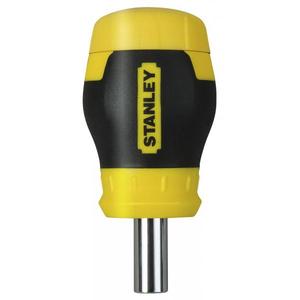 ชุดไขควงมัลติบิตสแตนลีย์ 7 บิต ชุดเครื่องมือ 3 ชิ้นสำหรับยึดน็อตและสลักเกลียว - Product Image 1