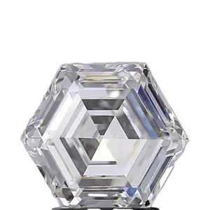 手工实验室种植钻石Hexangon实验室种植钻石2.60ct克彩色VVS2纯度IGI认证钻石541255043珠宝DIY