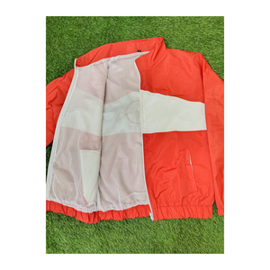 Conjunto de Dos Piezas de Chaqueta y Pantalón Cortavientos Informal de Invierno de Poliéster/Algodón con Logotipo Personalizado OEM, Chándal para Hombre - Product Image 3