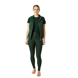 Chaleco acolchado con logotipo personalizado para Mujer | Chaleco acolchado Ecuestre para el calor del invierno | Precio al por mayor a granel - Product Image 1