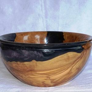 Compre tazón con resina epoxi y tazón de madera y resina brillante de laca en línea al mejor precio Tamaño de producto personalizado Hecho en India - Product Image 3