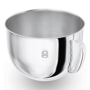 Recipiente para <span class=keywords><strong>Batidora</strong></span> de Acero Inoxidable de Grado Alimenticio de 7QT, Apto para Lavavajillas, para <span class=keywords><strong>Batidora</strong></span> de Pedestal <span class=keywords><strong>Kitchenaid</strong></span> - Product Image 1