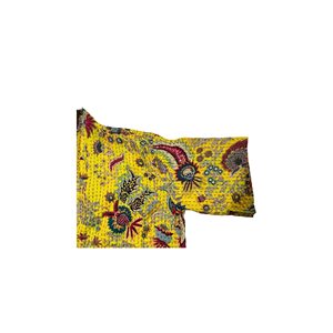 Chaqueta de Verano Multicolor Ecológica Kanta, Chaqueta de Manga Corta con Diseño Paisley Hecha a Mano - Product Image 5