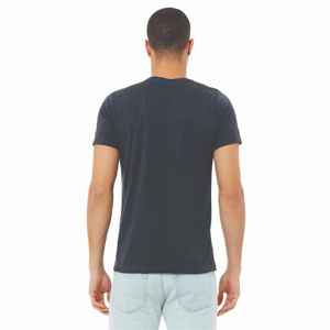 Camiseta de cuello redondo de algodón orgánico Premium Unisex Fit 100% Camiseta lisa de tela ecológica Uso diario - Product Image 6