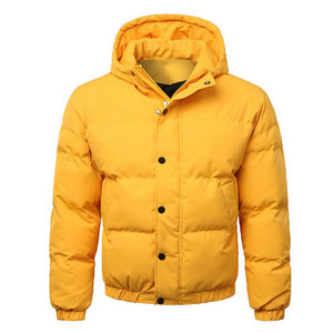 Veste matelassée imperméable d'hiver la plus vendue avec col montant, design personnalisable, prix bas pour la mode masculine - Product Image 6