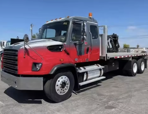 ดีที่สุด!! รถบรรทุกพื้นเรียบแบบ Tandem Axle ขนาด 20 ฟุต 24 ฟุต สำหรับ FreightlinerS 114SD - 410 แรงม้า, เกียร์ Allison 6 สปีด พร้อมส่งออกทั่วโลก - Product Image 3