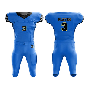 Original 12 Panel Juvenil Set para Niños Jersey Uniformes de Fútbol Sublimación Spandex Fútbol Americano Hecho en Fábrica - Product Image 1