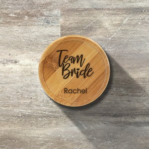 Wooden Coasters for Home Use Table Cup <b>Teacup</b> & Mug Mat Decorative Household Cup Pad for Dinning Table - Product Image 6