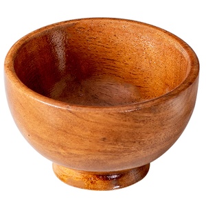 Bol à salade de fruits en bois jetable de haute qualité avec un design classique unique pour une utilisation à domicile dans un restaurant d'hôtel - Product Image 6