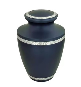 โกศใส่เถ้ากระดูกโกศออกแบบโลหะสำหรับขี้เถ้าและที่ระลึกขายส่ง - Product Image 2