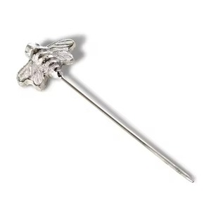 Durable Stainless Steel Metal Cocktail Picks Reusable Fruit Stick for <b>Drinks</b> and Appetizers - Product Image 4