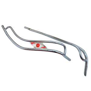 ชุดแต่งกันกระแทกขาคู่แบบ Lambretta S3 Ulma (ประดับด้วยอัญมณีสีแดง) - Product Image 1