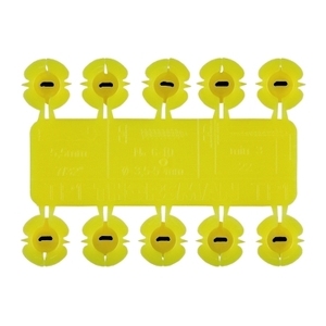 Per SCHNEIDER ELECTRIC 1001007 Thorsman-TP 1 Set di 100 Prese a Muro Senza Viti, Accessori per Cablaggio - Product Image 1