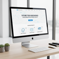Développement de sites Web professionnels d'électronique Experts Web abordables offrant une présence en ligne moderne et fiable