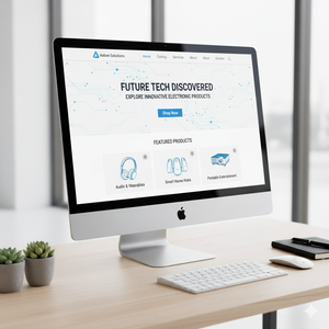 Développement de sites Web professionnels d'électronique Experts Web abordables offrant une présence en ligne moderne et fiable - Product Image 1