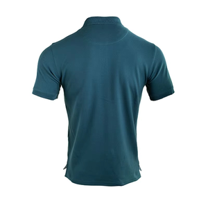 Polo de Manga Corta para Hombre, Color Sólido, 100% Algodón Piqué, Transpirable, Corte Regular, Estilo Casual - Product Image 5