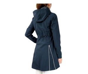 Veste équestre longue d'hiver pour femme, imperméable, avec logo personnalisé - Product Image 2