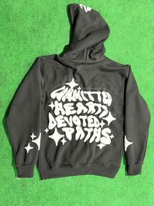 Sudadera con capucha de algodón personalizada para hombre, sudadera con cremallera y logotipo bordado, chaqueta informal de invierno fabricada - Product Image 6