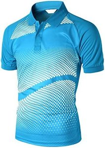 Camiseta Polo de Algodón 100% Resistente para Hombre, Corte Holgado, Estampada, Ligera, Transpirable, de Alto Rendimiento - Product Image 2