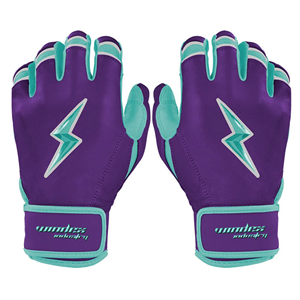 Guantes de bateo estilo BruceBolt personalizados de cuero de primera calidad con 100% guantes de cuero Cabretta de primera calidad - Product Image 1