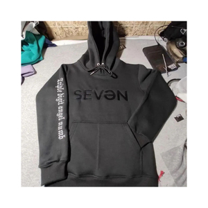 เสื้อฮู้ดผู้ชายทรงหลวมพิมพ์ลาย3D พัฟโลโก้ออกแบบได้ตามต้องการ - Product Image 1